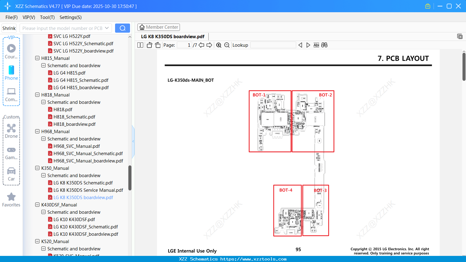 LG K8 K350DS Boardview